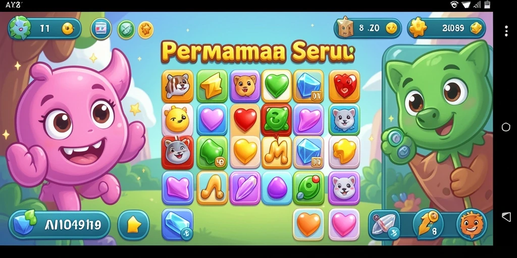 Tampilan screenshot dari gameplay AYU89 yang menarik dan penuh warna.