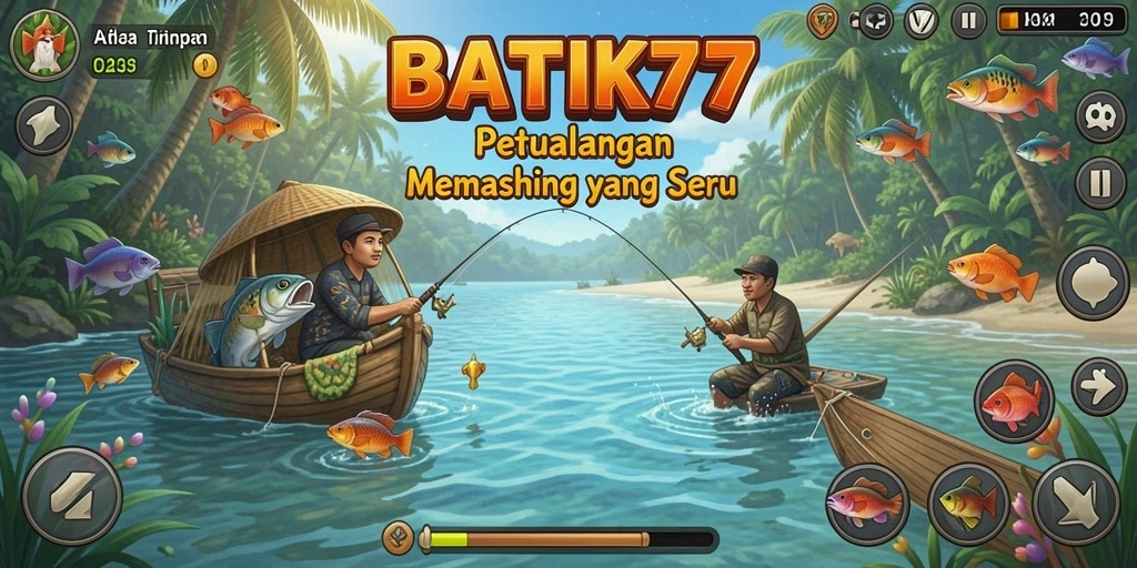 Tangkapan ikan besar dalam gameplay seru BATIK77.