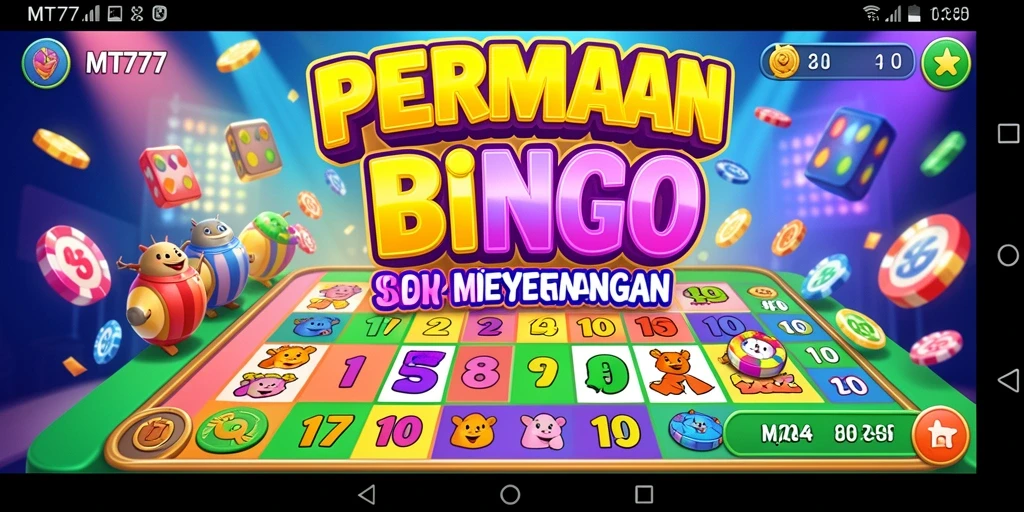 Screenshot gameplay MT777 menampilkan suasana permainan Bingo yang menyenangkan.