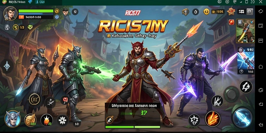 Tampilan antarmuka RICIS77 yang sederhana dan fungsional untuk manajemen tugas.