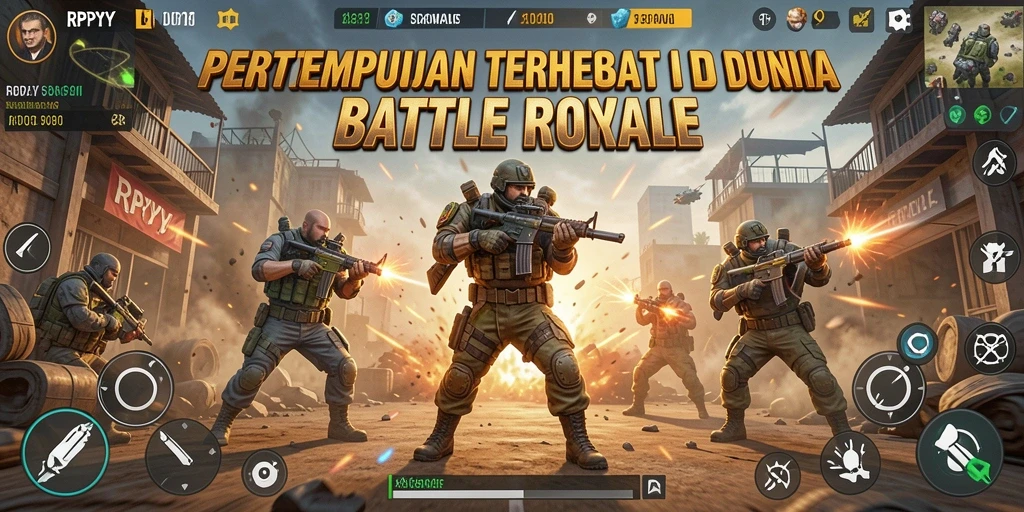 Tampak aksi intens dalam gameplay RPYYY dengan grafis yang menawan.