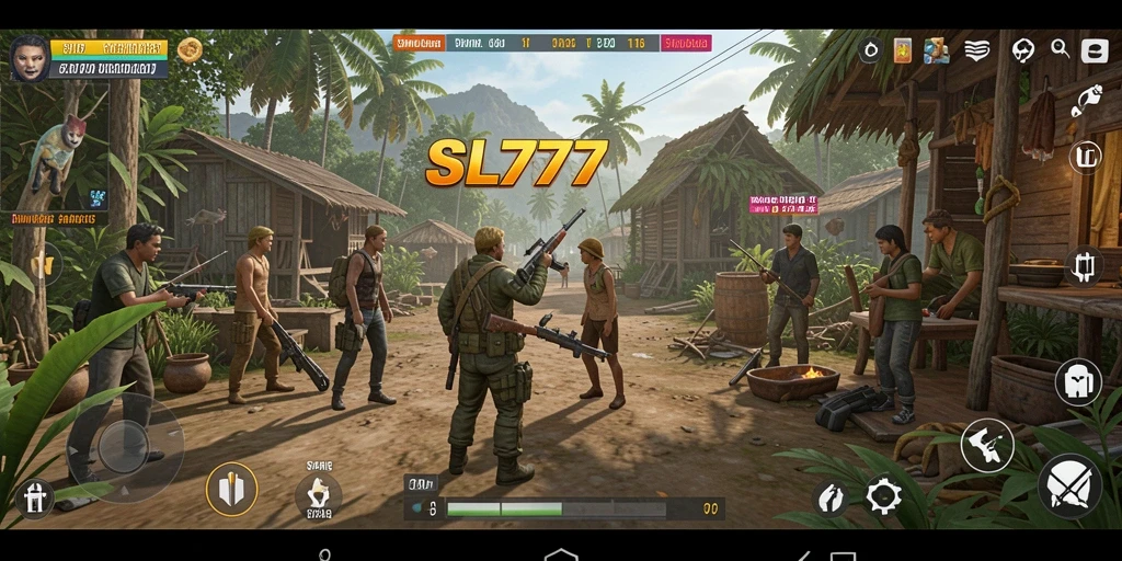 Tampilan utama SL777 menampilkan gameplay simulasi yang menarik dan mendalam.