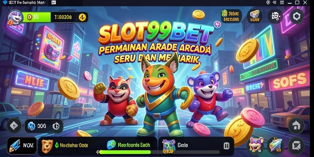 Screenshot utama SLOT99BET menunjukkan gameplay seru dan grafis menarik.