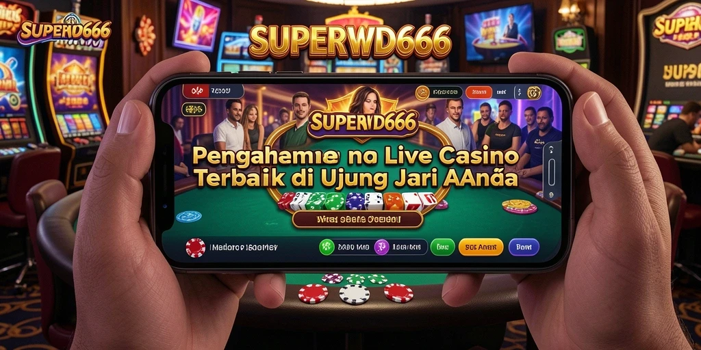 Tampilan antarmuka <strong>SUPERWD666</strong> yang menarik dan gameplay langsung.